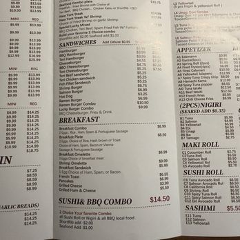 Lucky Box BBQ & Sushi  - Fast Food Near Me - Ewa Beach, Hawaii