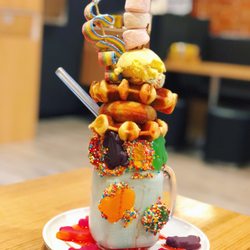 Burger Road - I have no idea how to eat/drink this... but this freak shake made me so darn happy!!!