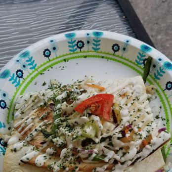 Flavors Eatery - Chicken artichoke spinach quesadilla (which is almost as thick as a burrito!) - Vegetarian Near Me - Centerville, Ohio