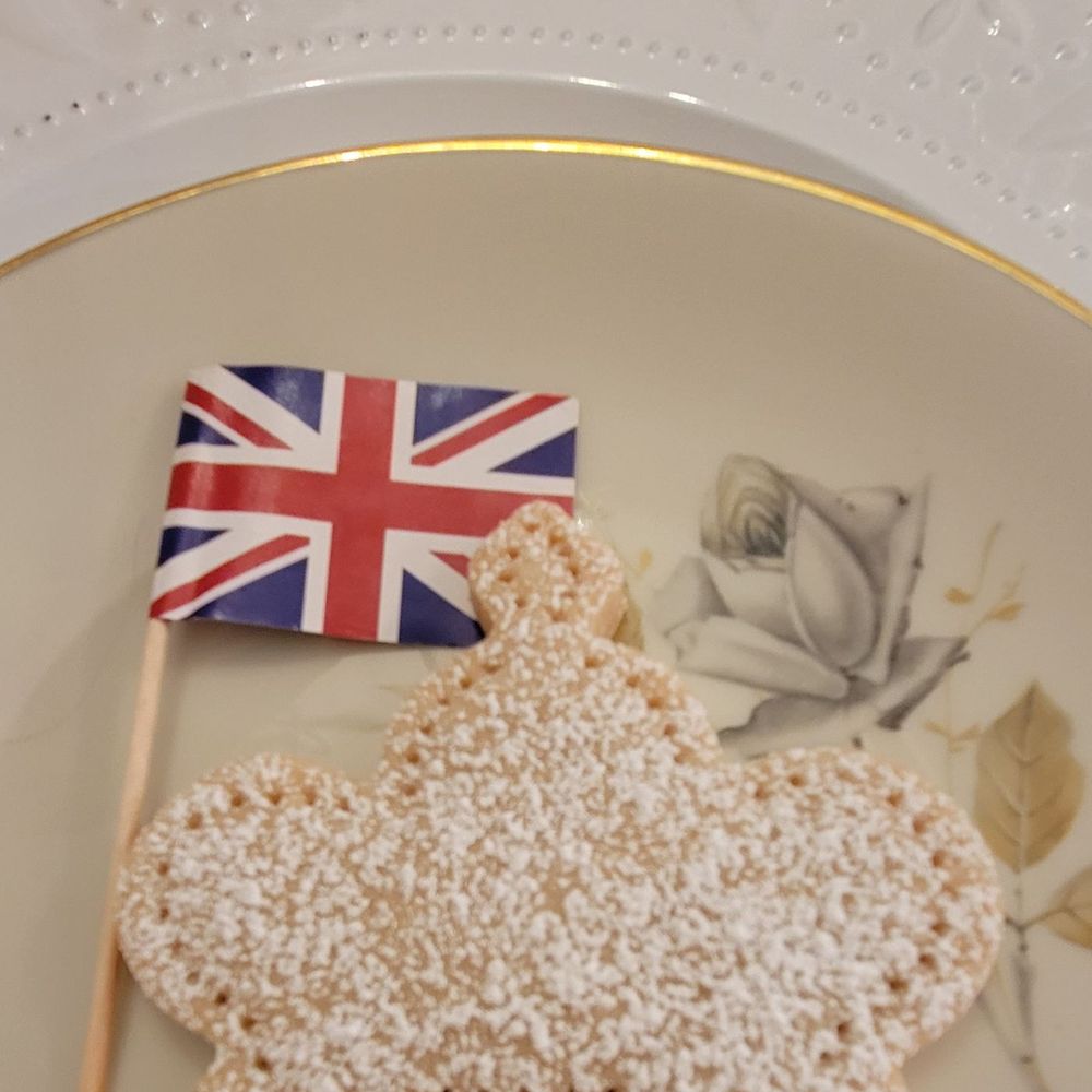 The Tea Cart - Crown shaped cookie for the coronation - Tea Rooms Near Me - Berryville, Virginia The Tea Cart - Crown shaped cookie for the coronation - Tea Rooms Near Me - Berryville, Virginia