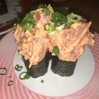 KuruKuru Sushi - Spicy tuna - Sushi Bars Near Me - Honolulu, Hawaii KuruKuru Sushi - Spicy tuna - Sushi Bars Near Me - Honolulu, Hawaii