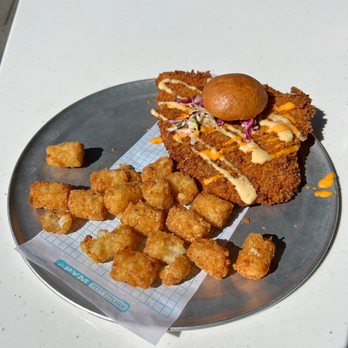 Pym Test Kitchen - Not so Little Chicken Sandwich - Coffee & Tea Near Me - Anaheim, California