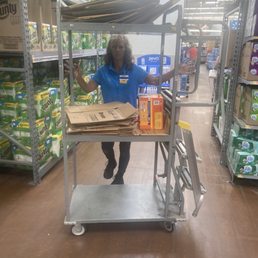 I'm pretty sure she was on some type of drugs she was tripping over air....fell into another customers cart & everything. I'm pretty sure she was on some type of drugs she was tripping over air....fell into another customers cart & everything.