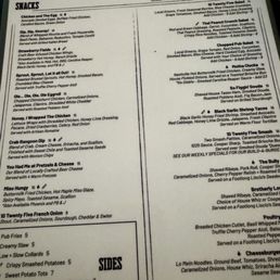 Menu Menu