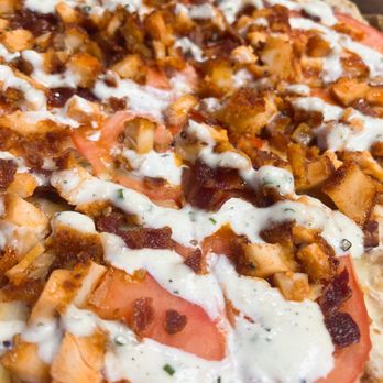 Aaron & Moses - Buffalo Chicken Flatbread - Desserts Near Me - Twinsburg, Ohio Aaron & Moses - Buffalo Chicken Flatbread - Desserts Near Me - Twinsburg, Ohio