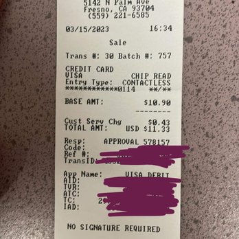 Mastercraft Natural Dry Cleaning - My husbands receipt. The first one - Dry Cleaning Near Me - Fresno, California Mastercraft Natural Dry Cleaning - My husbands receipt. The first one - Dry Cleaning Near Me - Fresno, California