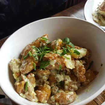Grey Ghost - Side of fried potatoes at brunch. 10/10. Must order these on the side. Excellent for sharing too - American Near Me - Detroit, Michigan