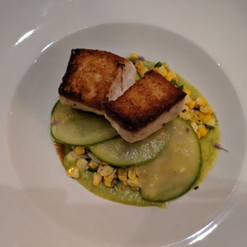 The Wolf - Main Course - Alaskan Halibut - New American Near Me - Oakland, California