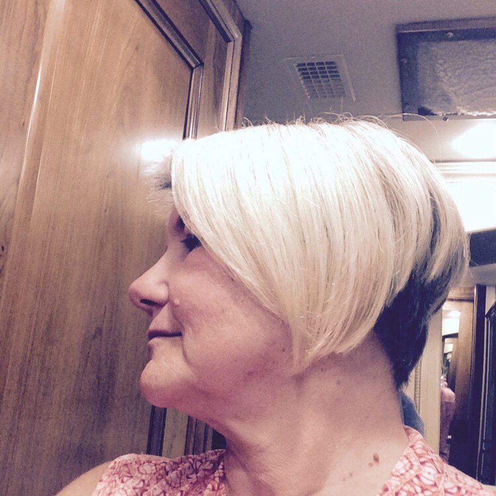 I love this hair style that Justus created for me. I love this hair style that Justus created for me.