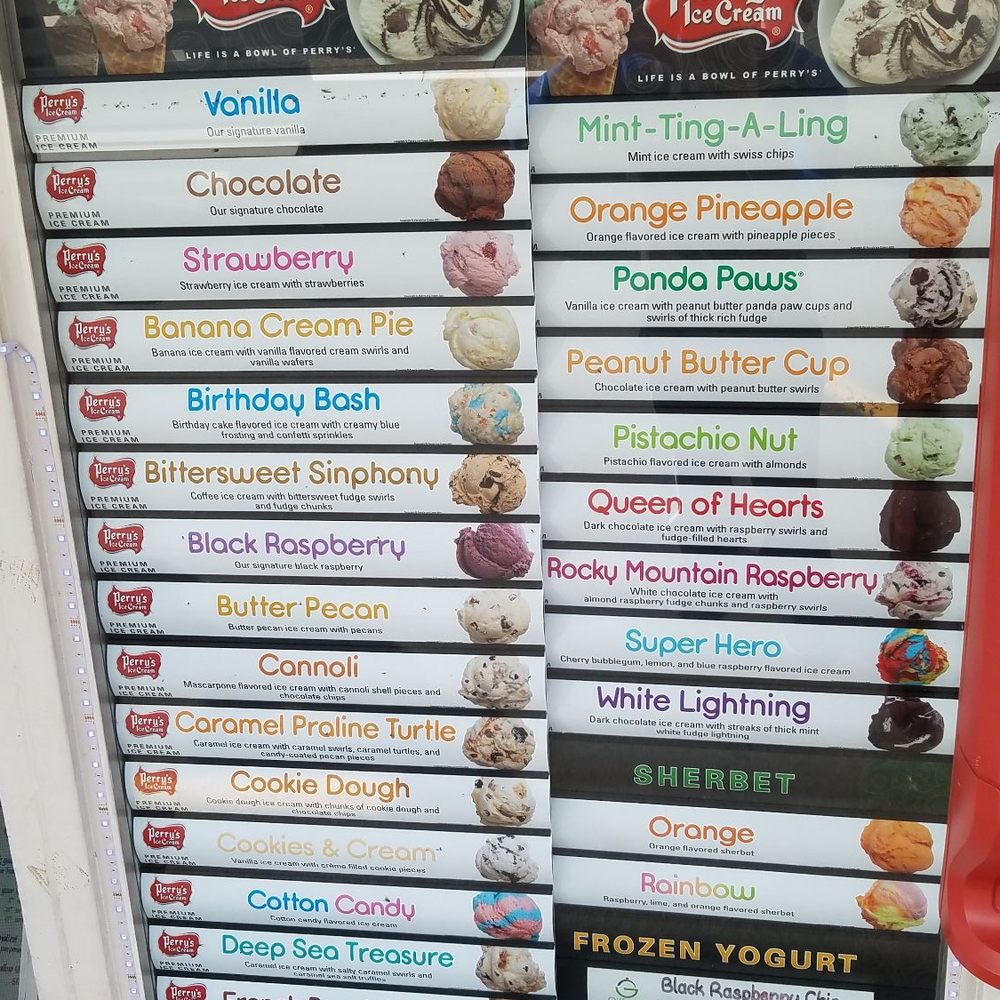 The Grandstand - Menu - Ice Cream & Frozen Yogurt Near Me - Schenectady, New York