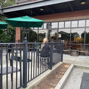 Starbucks - Patio & store entrance - Coffee & Tea Near Me - Marietta, Georgia Starbucks - Patio & store entrance - Coffee & Tea Near Me - Marietta, Georgia