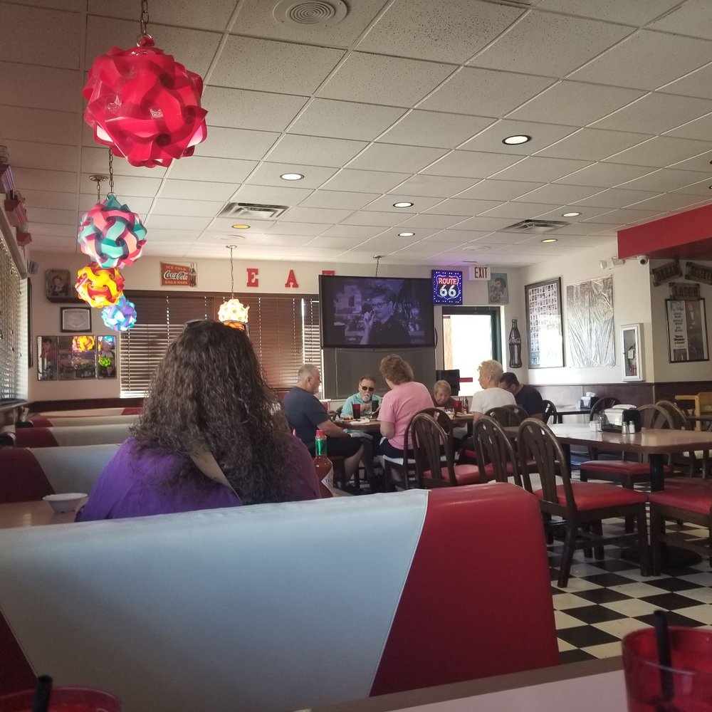Peggy Sue's - I loved that they were playing I Love Lucy episodes on the big screen too - Diners Near Me - Mesquite, Nevada Peggy Sue's - I loved that they were playing I Love Lucy episodes on the big screen too - Diners Near Me - Mesquite, Nevada
