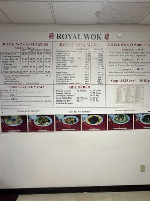 Menu photo 1 Royal Wok Glendale, WI Menu photo 1 Royal Wok Glendale, WI