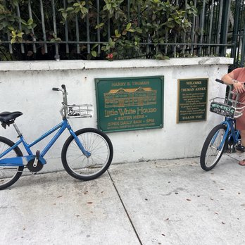 We Cycle - Truman Whitehouse tour - Bike Rentals Near Me - Key West, Florida We Cycle - Truman Whitehouse tour - Bike Rentals Near Me - Key West, Florida