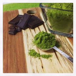Lil Cheeky Ice Cream - Matcha Green Tea w/ Dark Chocolate