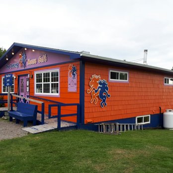 The Dancing Moose Cafe - The Dancing Moose, you can't miss it from the road. Only open until 4pm for food. - Gift Shops Near Me - Birch Plain, Nova Scotia