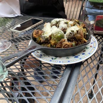Under the Moon Cafe - Roasted Brussel Sprouts - Tapas/Small Plates Near Me - Lambertville, New Jersey Under the Moon Cafe - Roasted Brussel Sprouts - Tapas/Small Plates Near Me - Lambertville, New Jersey