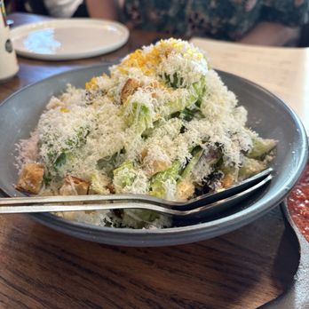 Pizzeria Irene - Caesar salad with cheese like snow. - Pizza Near Me - Orange, California Pizzeria Irene - Caesar salad with cheese like snow. - Pizza Near Me - Orange, California