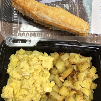 La Baguette Bakery and Catering - Scrambled eggs with sautéed baked potatoes. Too bad they only do it once a month. They should do it everyday! - Bakeries Near Me - Dover, Delaware La Baguette Bakery and Catering - Scrambled eggs with sautéed baked potatoes. Too bad they only do it once a month. They should do it everyday! - Bakeries Near Me - Dover, Delaware