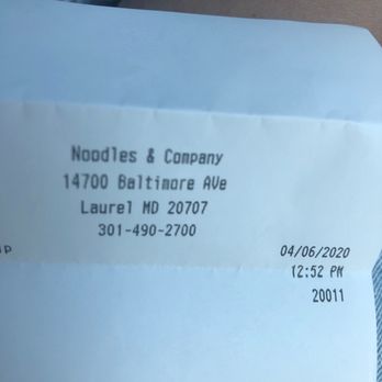 Noodles and Company - Noodles Near Me - Laurel, Maryland