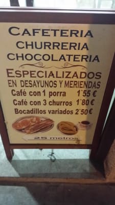 Menu photo 3 Las Farolas Madrid, M