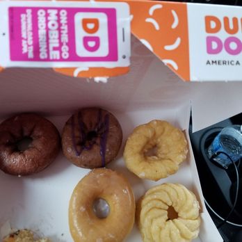 Dunkin' - What's left of my 6 rack, I crushed the oreo one. - Coffee & Tea Near Me - Brooklyn, New York
