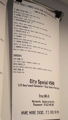 Menu photo 8 Sacks in the City Redondo Beach, CA Menu photo 8 Sacks in the City Redondo Beach, CA