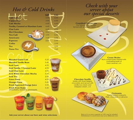 Menu photo 8 Grand Cafe Hollywood, FL