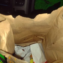 McDonald's - Photo of the bag after we ate.