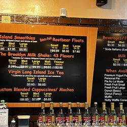 Long Island Ice Cream & Coffee - Menu 3 of 3, 6/11/2024