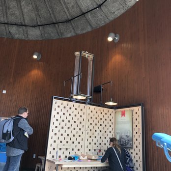 Hands On Children's Museum - Build a paper rocket and send it to the ceiling via a hand crank air pump. - Children's Museums Near Me - Olympia, Washington