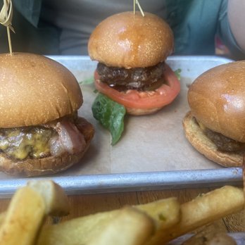 The Blues Burgers - Sliders Sampler - Burgers Near Me - Hallandale Beach, Florida The Blues Burgers - Sliders Sampler - Burgers Near Me - Hallandale Beach, Florida