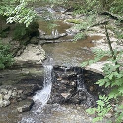 McCormick's Creek State Park - The falls at McCormick creek