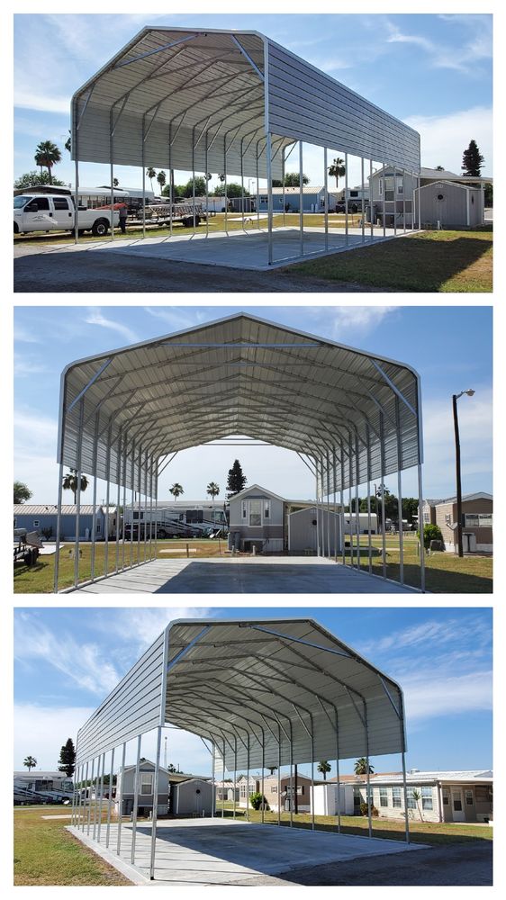 Slide of JC Benz Carports