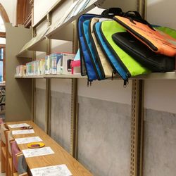 Joliet Public Library - Looks like a classroom in here!