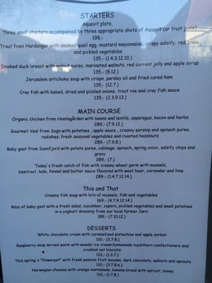 Menu photo 7 Spisekroken Bergen, 12