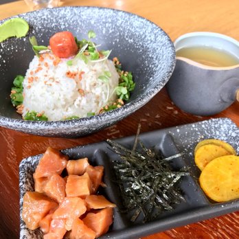 Tsujiri - Salmon dashi chazuke - Desserts Near Me - Halifax, Nova Scotia
