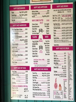 Menu photo 4 Happy Daze Nesbit, MS