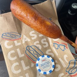 Corn Dog with love Corn Dog with love