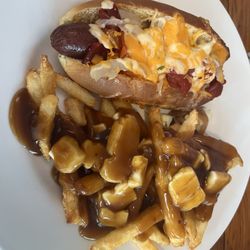 Ukee Dogs - Logger dog with a side of poutine