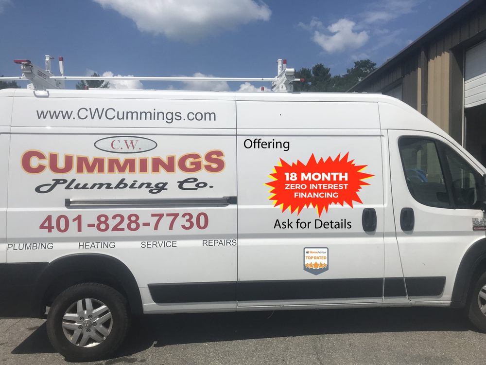 Slide of CW Cummings Plumbing