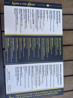 Menu photo 1 Luna & The Bear - Kitchen & Libation House Minneapolis, MN
