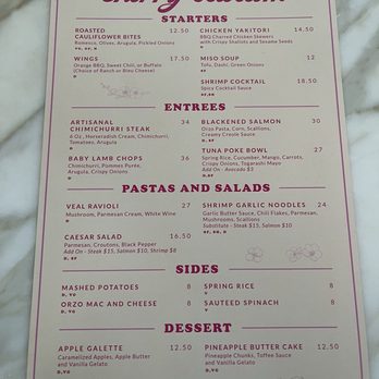 Ciel Downtown - Cherry blossom entrees - Tapas/Small Plates Near Me - Washington, DC, District of Columbia