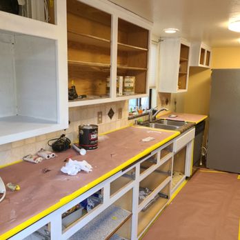 Mike Reeves Painting - Getting some cabinets ready - Painters Near Me - Penn Valley, California Mike Reeves Painting - Getting some cabinets ready - Painters Near Me - Penn Valley, California