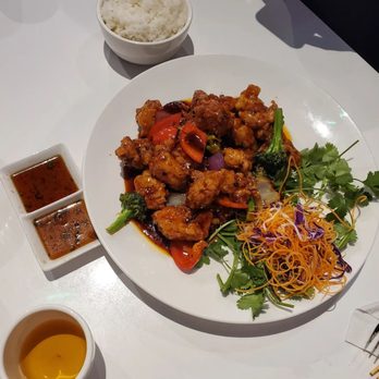 Wok Chi - General Tso's Chicken Prettiest presentation of General Tso's Chicken! Blend of sweet and hint of spicy was a perfect combination. - Chinese Near Me - Atlanta, Georgia Wok Chi - General Tso's Chicken Prettiest presentation of General Tso's Chicken! Blend of sweet and hint of spicy was a perfect combination. - Chinese Near Me - Atlanta, Georgia