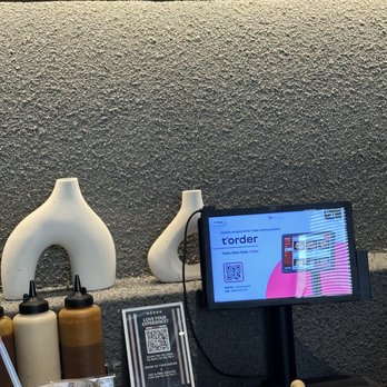 Tonkatsu Kuro - Bolted to the table touch screen for ordering and paying - Japanese Near Me - Honolulu, Hawaii Tonkatsu Kuro - Bolted to the table touch screen for ordering and paying - Japanese Near Me - Honolulu, Hawaii