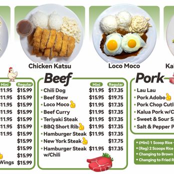 【Loco Moco】 Loco Moco Drive Inn (Honolulu, Hawaii, United States) - Ang Sarap