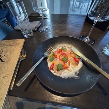 Gordon Ramsay Hell's Kitchen - Snapper Crudo - Desserts Near Me - Washington, DC, District of Columbia
