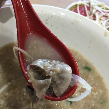 Chao Long Thang Mo - The Chao Long (Offal Porridge) contains many organ meats, including pork uterus. - Vietnamese Near Me - Houston, Texas Chao Long Thang Mo - The Chao Long (Offal Porridge) contains many organ meats, including pork uterus. - Vietnamese Near Me - Houston, Texas
