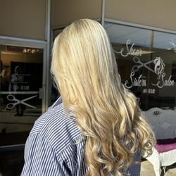 Shear Sister Salon - New color and cut for April